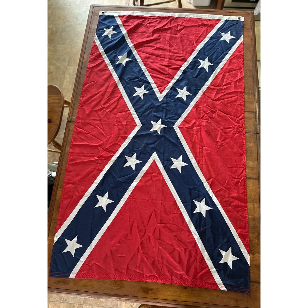 Rebel Flag Red/Blue/White Size 3x5